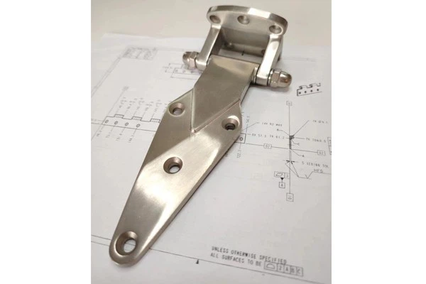 Carbon Steel Swivel Industrial Hinge For Trucks
