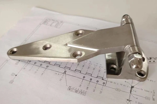 Carbon Steel Swivel Industrial Hinge For Trucks