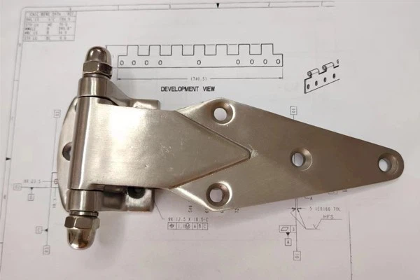Carbon Steel Swivel Industrial Hinge For Trucks